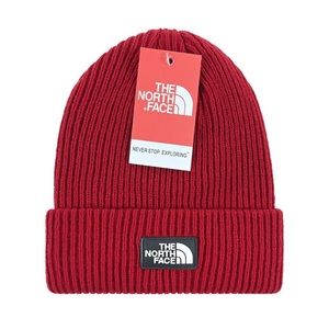 North Face Red Cap Cuffed Beanie Adult One Size Fits Most